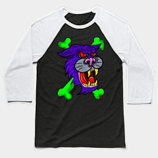 Angry panther Baseball T-Shirt